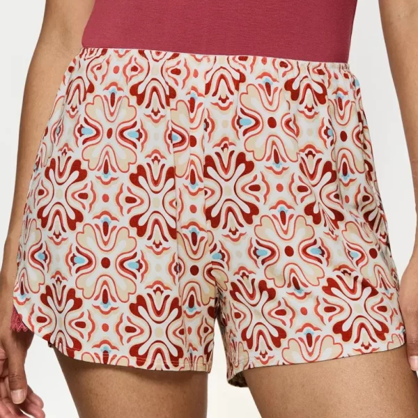 Γυναικείο Παντελόνι Πιτζάμας Triumph Aura Spotlight Shorts Εμπριμέ