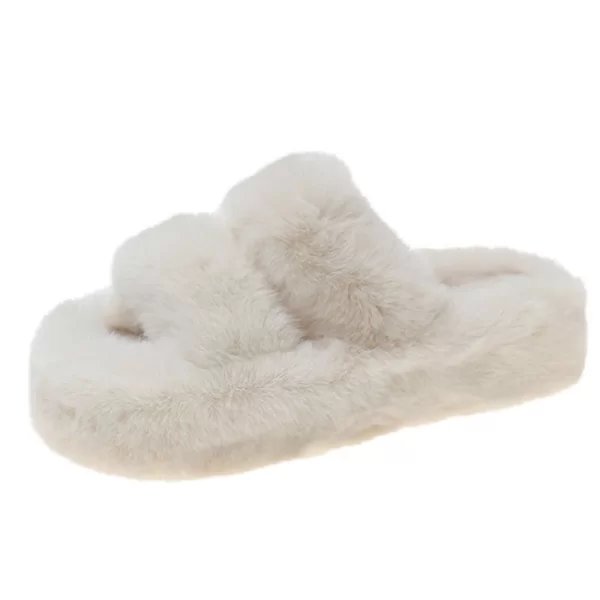 Γυναικείες Παντόφλες Harmony Ανοιχτές Εκρού