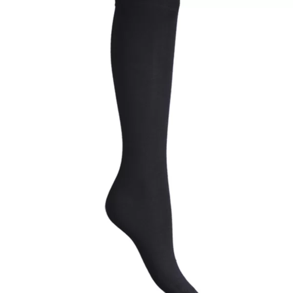 Γυναικείες Βαμβακερές Κάλτσες Walk Μέχρι Το Γόνατο Μαύρο