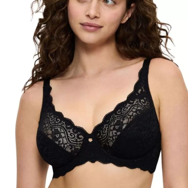 Γυναικείο Σουτιεν Triumph Amourette W Μαύρο