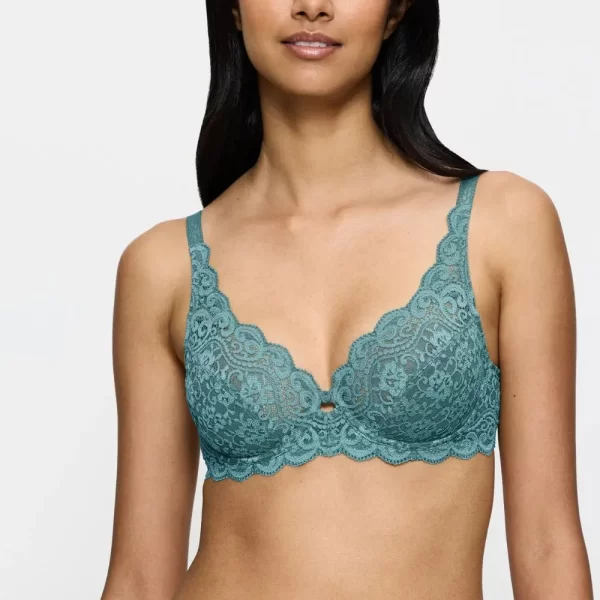 Γυναικείο Σουτιεν Triumph Amourette W Πετρόλ