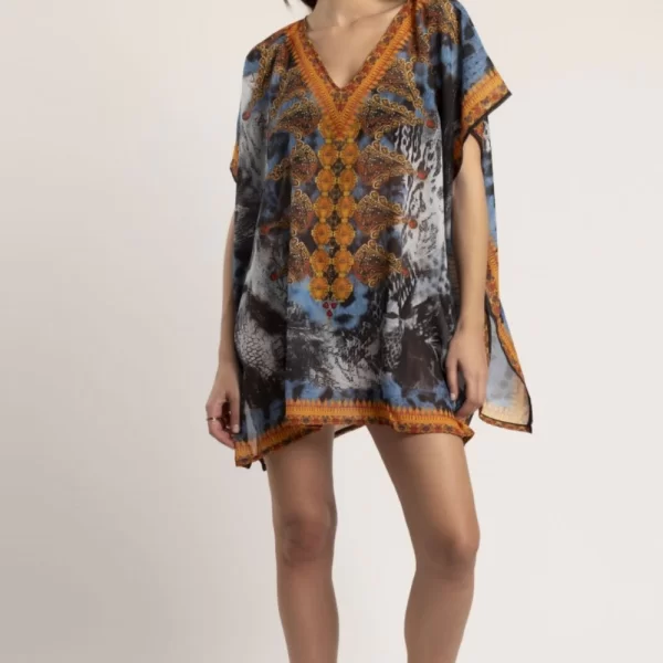 Γυναικείο Καφτάνι Admas Beachwear Πολύχρωμα