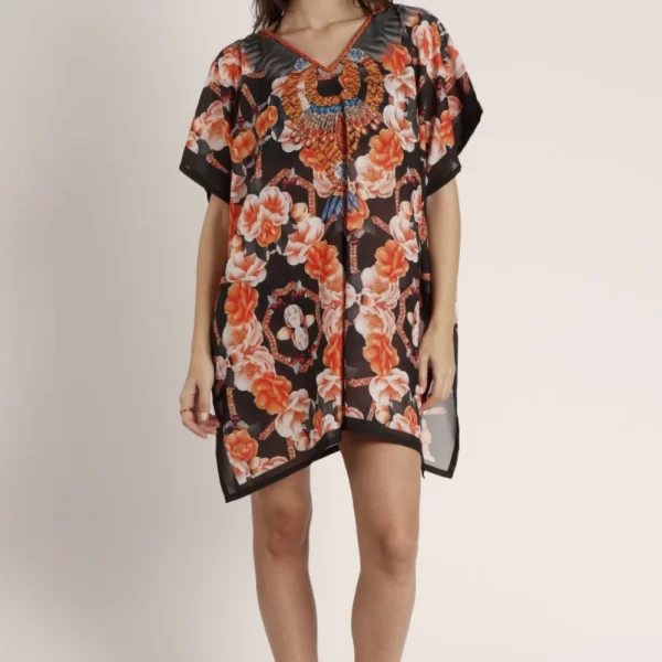 Γυναικείο Καφτάνι Admas Beachwear Εμπριμέ