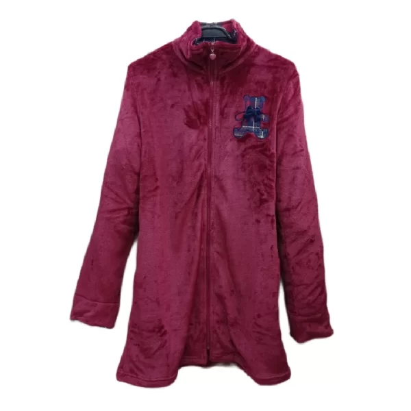 Γυναικεία Ρόμπα Noidinotte Fleece Μπορντό