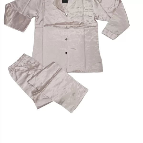 Γυναικεία Πιτζάμα Secret Point Σατέν Σομόν