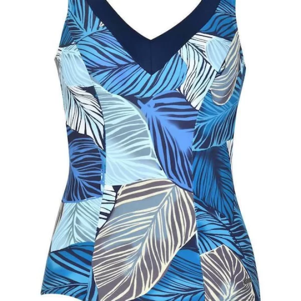 Γυναικείο Μαγιό NATURANA Ολόσωμο Cup D Μπλε