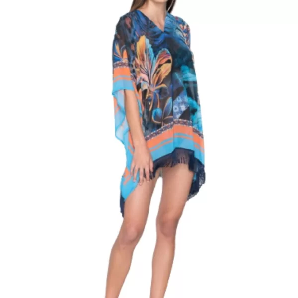 Γυναικείο Καφτάνι Luna Jasmin Εμπριμέ