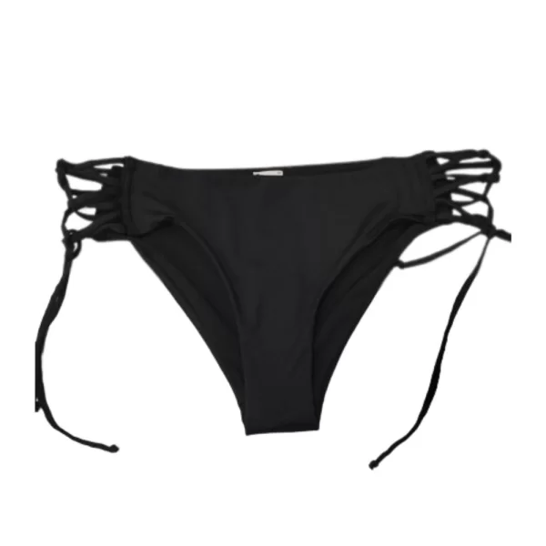 Γυναικείο Μαγιό BLU4U Bikini Bottom 'Fashion Solids' Μαύρο