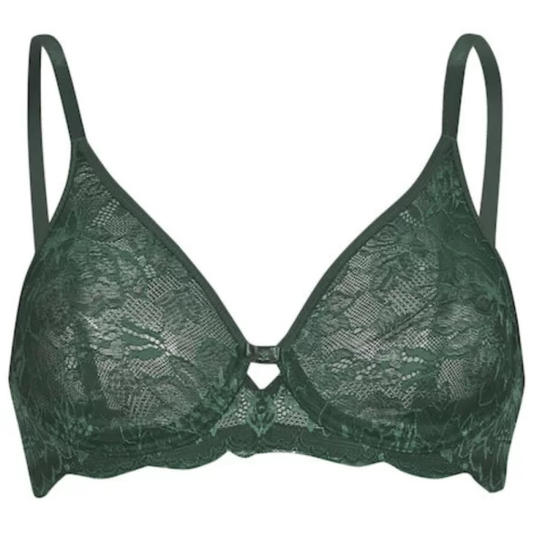 Γυναικείο Σουτιέν Triumph Amourette Charm T W02 Πράσινο Σκούρο