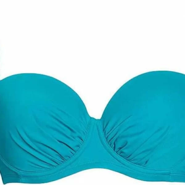 Γυναικείο Μαγιό Bluepoint Strapless Bikini Top Πετρόλ
