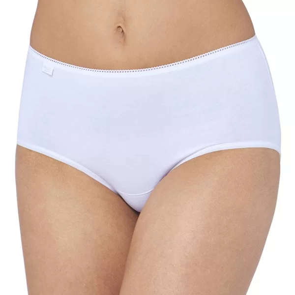Γυναικείο Σλιπάκι Sloggi 24/7 Cotton Midi (3 Pack) Λευκό