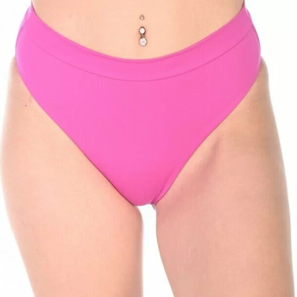 Γυναικείο Μαγιό BLUEPOINT Bikini Bottom “Solids” Ψηλόμεσο Φούξια