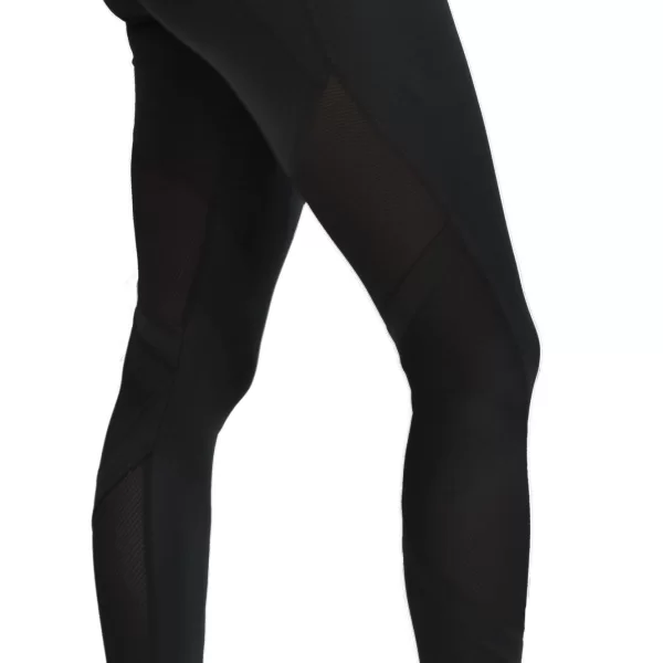 Γυναικείο Κολάν SMART PERFORMANCE Μακρύ με Δίχτυ Μαύρο