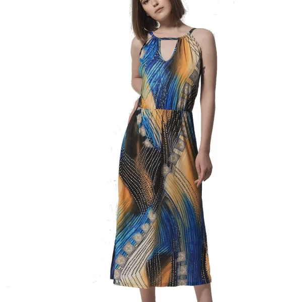 Γυναικείο Φόρεμα LUNA Broadway Μακρύ Μπλε