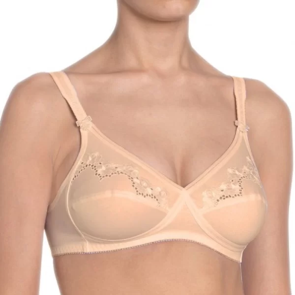 Γυναικείο Σουτιέν TRIUMPH Elasti Cross + Cotton N Μπεζ