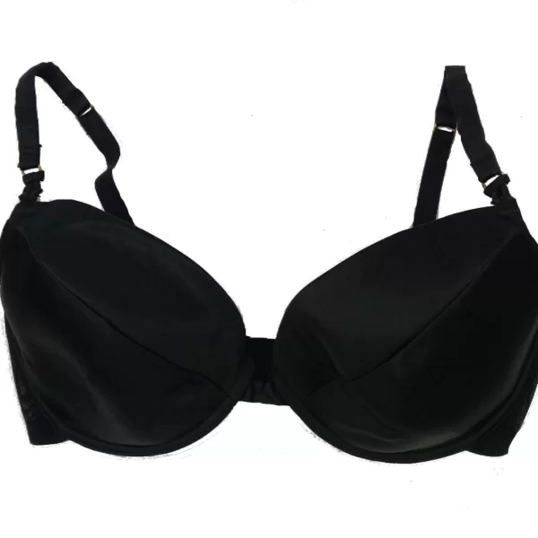 Γυναικειο Σουτιέν GOSSARD Superboost Satin Plunge Μαύρο