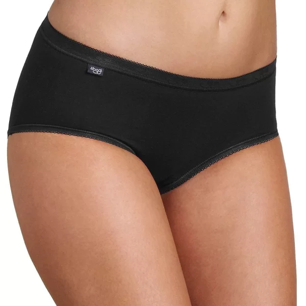 Γυναικείο Σλιπ SLOGGI Basic Midi Μαύρο