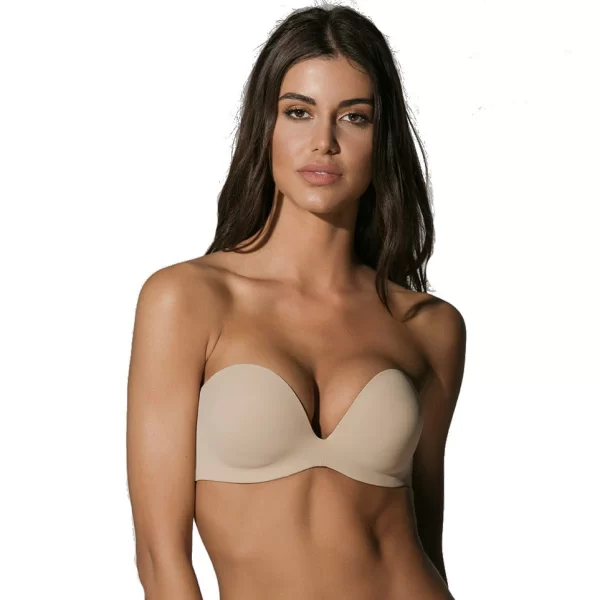 Γυναικείο Σουτιέν LUNA Secret Sense Strapless B Μπεζ