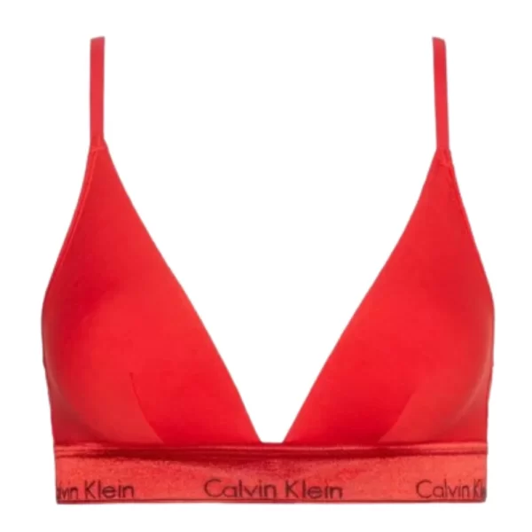Γυναικείο Σουτιέν Τριγωνάκι Calvin Klein Κόκκινο