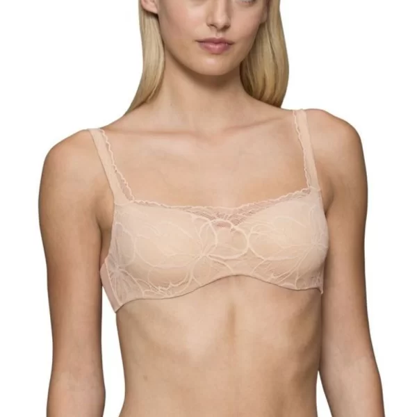 Γυναικείο Σουτιέν Triumph Body Make-Up Illusion Lace Balconette Μπεζ