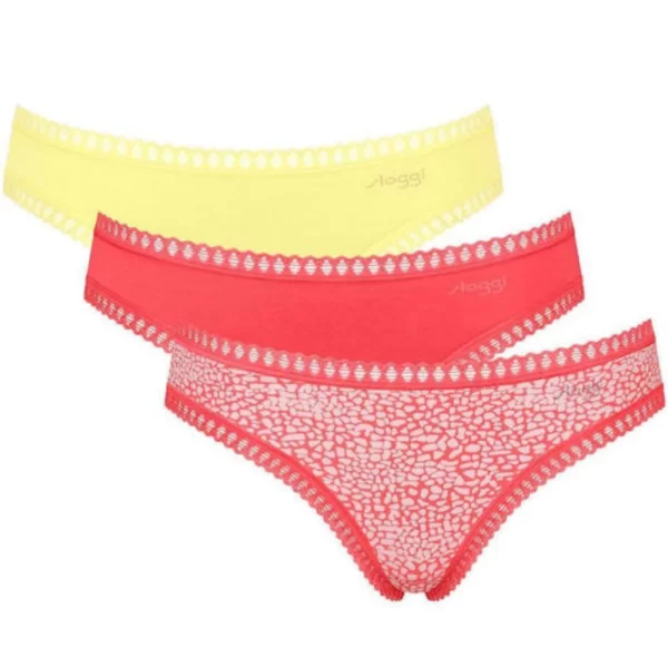 Γυναικείο Σλιπάκι Sloggi Go Crush Mini (3 Pack) V015 Πολύχρωμα