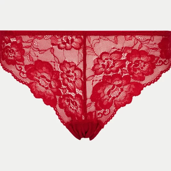 Γυναικείο Brazil Ysabel Mora Με Δαντέλα Xmas Κόκκινο