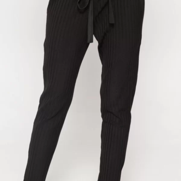 Γυναικείο Ριμπ Στενό Παντελόνι Luna 