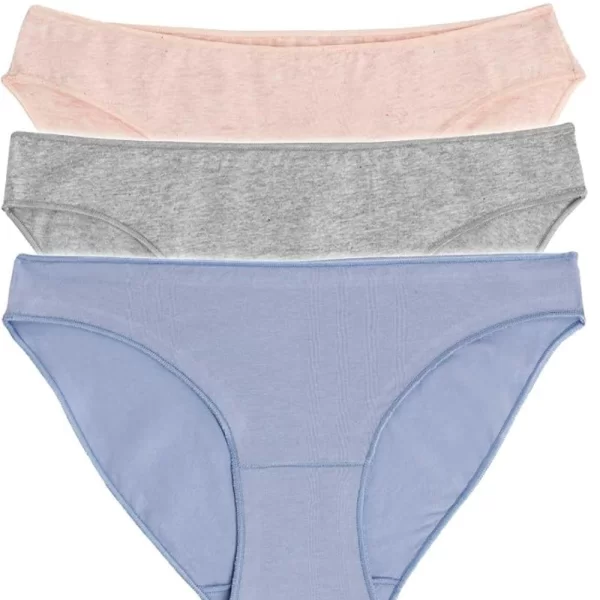 Γυναικεία Εσώρουχα Mini Slip Essentials Cotonella (3 Pack) Πολύχρωμα