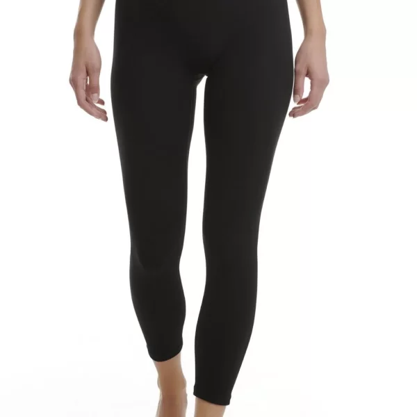 Γυναικείο Αθλητικό Κολάν Walk Seamless Rib Μαύρο