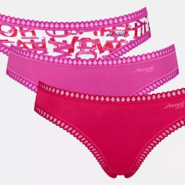 Γυναικείο Σλιπάκι Sloggi Go Crush Mini (3 Pack) Πολύχρωμα