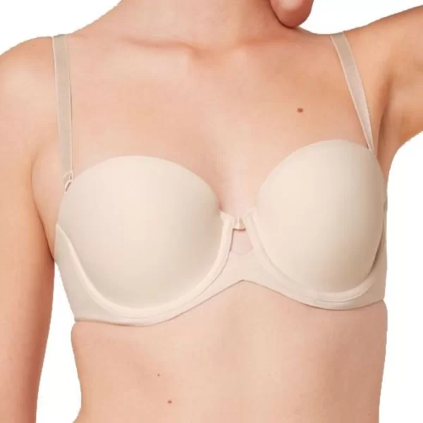 Γυναικείο Σουτιεν Triumph Pure Micro WDP Strapless Μπεζ