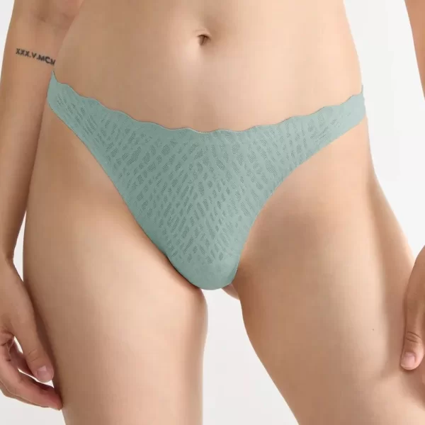 Γυναικείο Σλιπ Sloggi Zero Feel Bliss String Μέντα