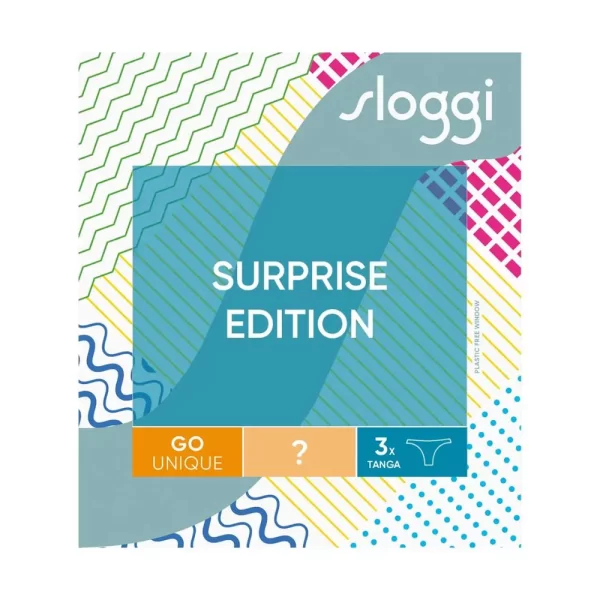 Γυναικείο Σλιπάκι Sloggi Go Unique Tanga (3 Pack) Πολύχρωμα