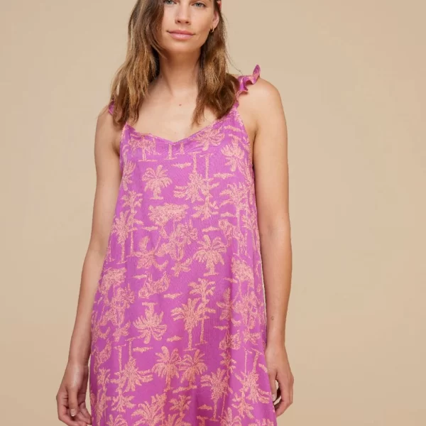 Γυναικείο Νυχτικό Noidinotte Φούξια