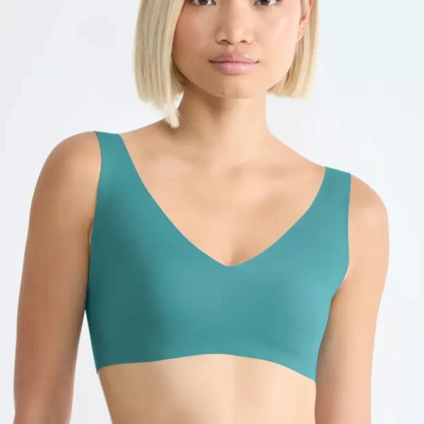 Γυναικείο Μπουστάκι Sloggi Zero Feel 2.0 Bralette Πετρόλ