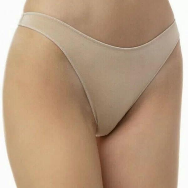 Γυναικείο Slip String MINERVA (2 Pack) Μπεζ