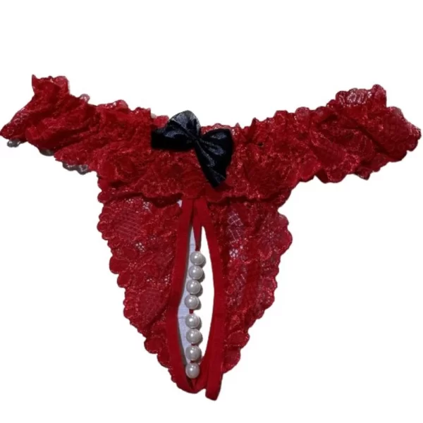 Γυναίκειο String Tres Chic Κόκκινο