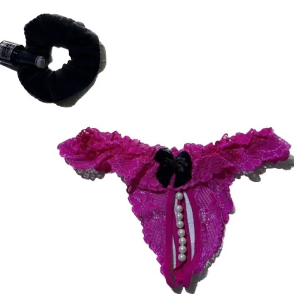 Γυναίκειο String Tres Chic Φούξια