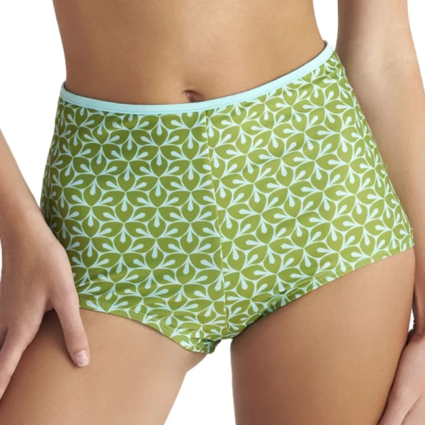 Γυναικείο Μαγιό Bikini Bottom BLU4U “Portobello” Σορτς Πράσινο