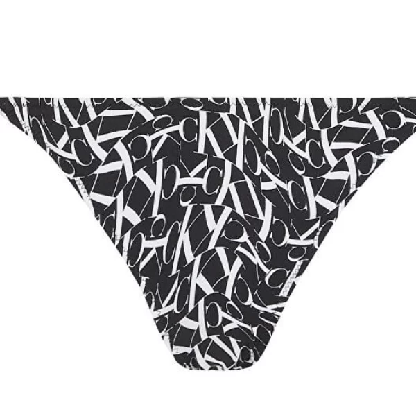 Γυναικείο Μαγιό Calvin Klein Bikini Bottom Δετό Μαύρο