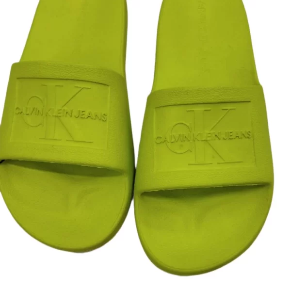 Καλοκαιρινή Παντόφλα Γυναικεία CALVIN KLEIN Lime