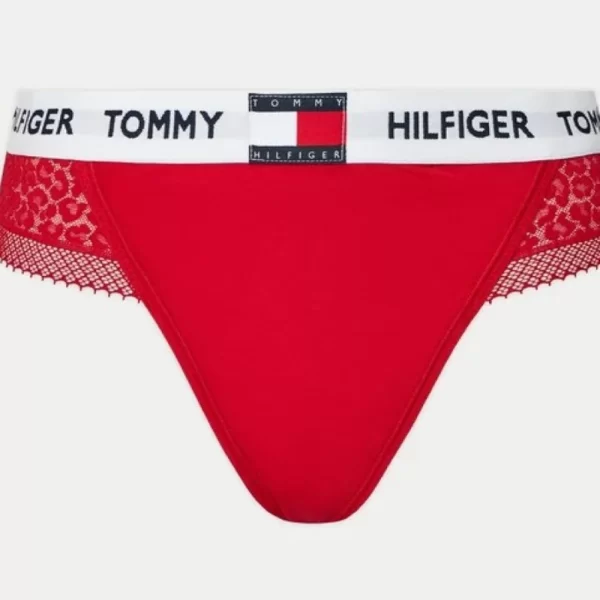 Γυναικείο Σλιπ String Tommy Hilfiger Κόκκινο