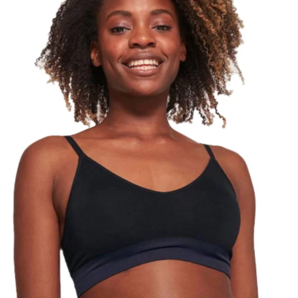 Γυναικείο Bralette Sloggi EVER Infused Aloe Μαύρο