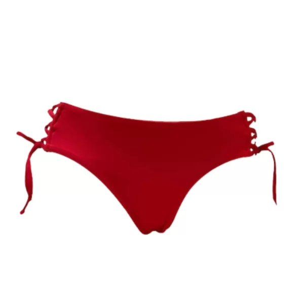 Γυναικείο Μαγιό BLU4U Bikini Bottom 'Fashion Solids' Κόκκινο