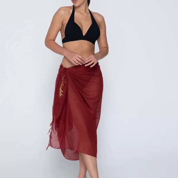 Γυναικείο Παρεό Luna Μπορντό