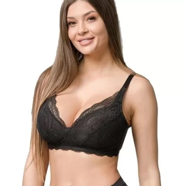 Γυναικείο Σουτιέν LUNA Perfect Fit Wireless Μαύρο