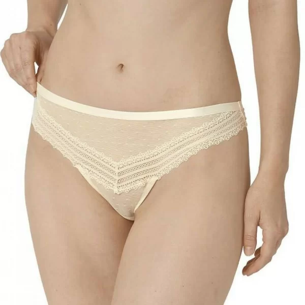 Γυναικείο Σλιπ TRIUMPH Tempting Tulle String Εκρού