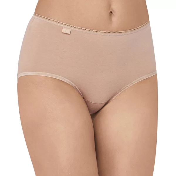 Γυναικείο Σλιπάκι Sloggi 24/7 Cotton Midi (3 Pack) Μπεζ