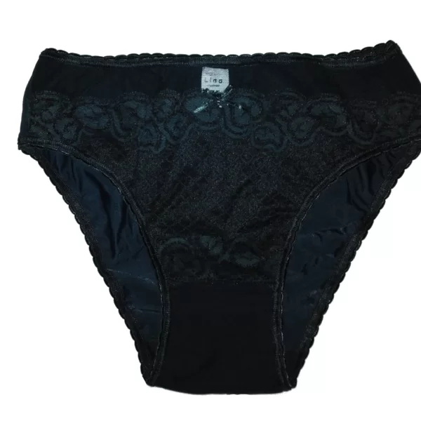 Γυναικείο Εσώρουχο Tres Chic Tai με All over Δαντέλα Μαύρο