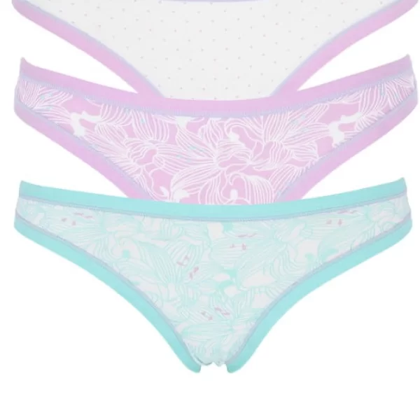 Γυναικεία Σλιπ COTONELLA Brazil (3 Pack) Πολύχρωμα